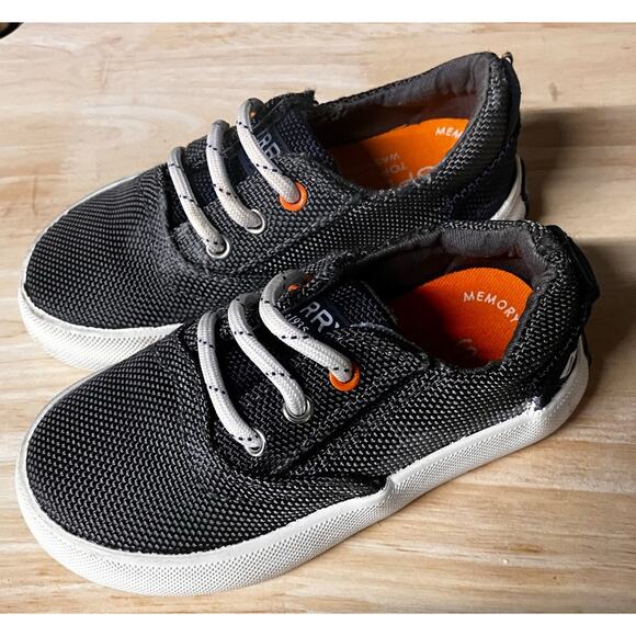 Sperry Boys Slip On Sneakers Size 5M Infant Blue White Casual Boat Shoes - Picture 4 of 6